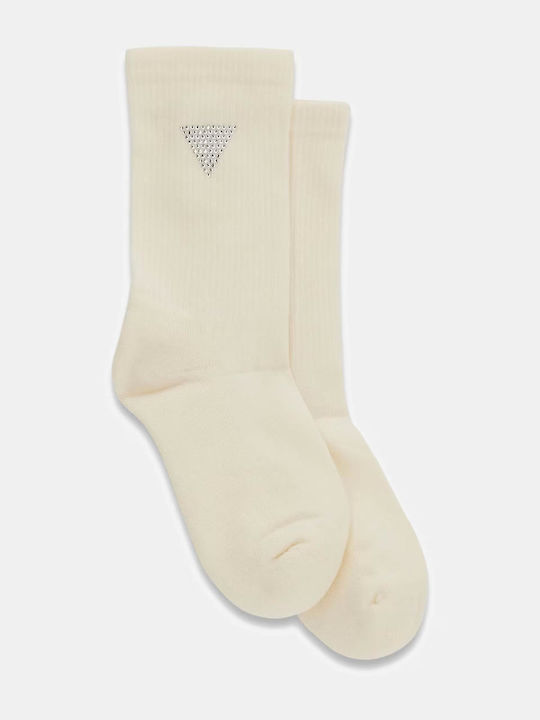 Guess Women's Socks Salt White
