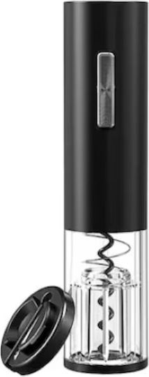 Tirbușon Electric Reîncărcabil Accesoriu Tăietor Folie Negru