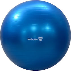 MotivationPro Ball Pilates 65cm 0.8kg in Blau Farbe
