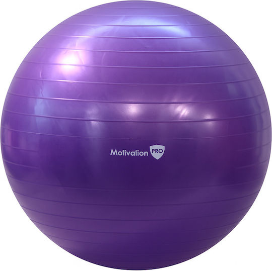 MotivationPro Ball Pilates 65cm 0.8kg in Lila Farbe