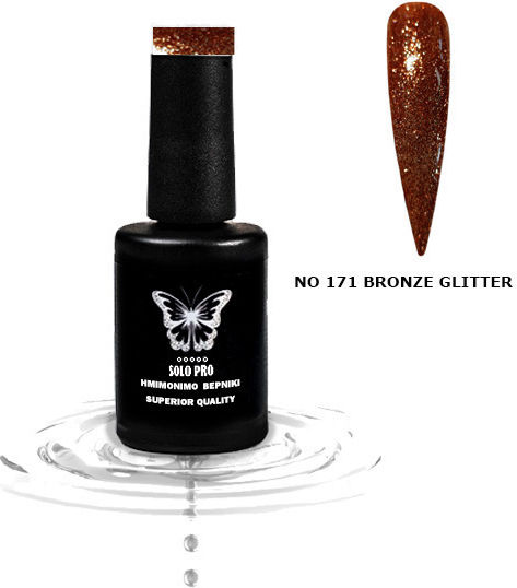 Solo Pro Semipermanent Lac de Unghii 171 cu Glitter 1buc