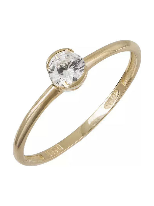 Single Stone from Gold 14K