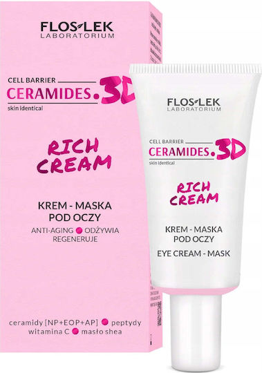 Rich Cream Eye Moisturizer for Hydration & Eye Bags 30ml