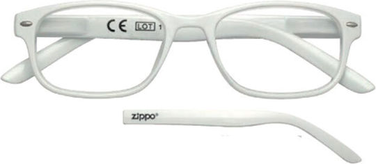 Zippo Lesebrille +3.00 in Weiß Farbe 31Z-B1-MWH300
