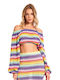Γυναικείο Crop Top Off-Shoulder Multi