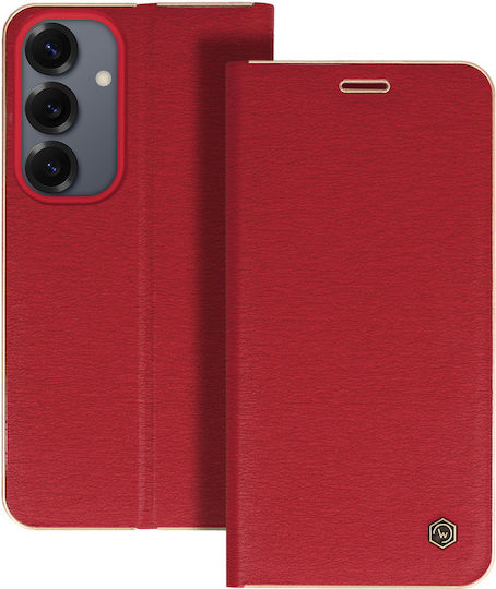Wonder Back Cover Δερμάτινο Κόκκινο (Redmi Note 13 4G)