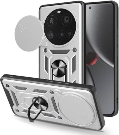 Bodycell Slide Cover Back Cover Metallic Silver (Xiaomi 15 Ultra)
