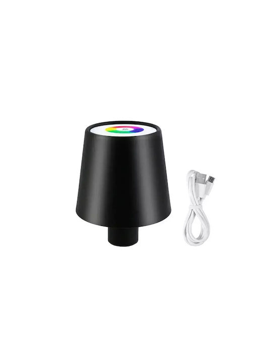 SP Souliotis Decorative Lamp Bottle Black
