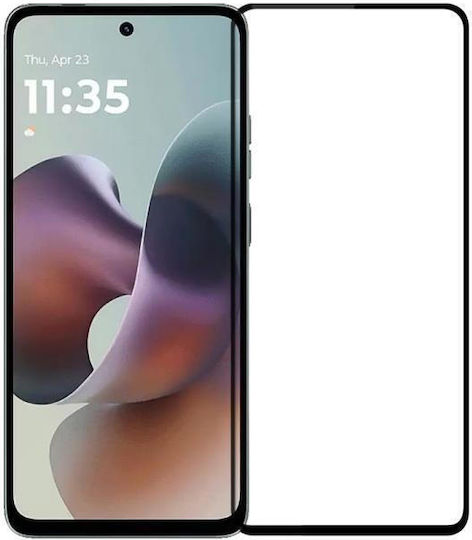 Motorola Moto G56 Mofi 9h 2.5D Full Screen Tempered Glass Film Black