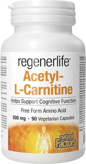 Natural Factors Regenerlife Acetyl L-Carnitine 500mg 90 | Skroutz.gr Natural Factors Regenerlife Acetyl L-Carnitine 500mg 90 | Skroutz.gr