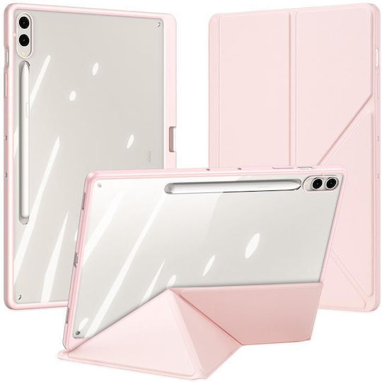 Flip Cover Durabilă Roz Samsung Galaxy Tab S9+ S9 FE+