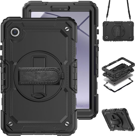 Strong Back Cover Μαύρη (Samsung Galaxy Tab A9 8.7 (X110 / X115))