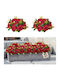 Vevor Flower Balls Wedding Centerpieces Fake Flower Ball Arrangement 10 Pieces