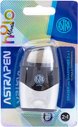 Sharpener Eraser Astra Holomania 2 In 1