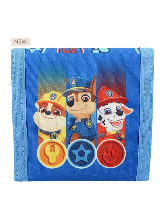 Paw Patrol Παιδικό Πορτοφόλι Μπλε
