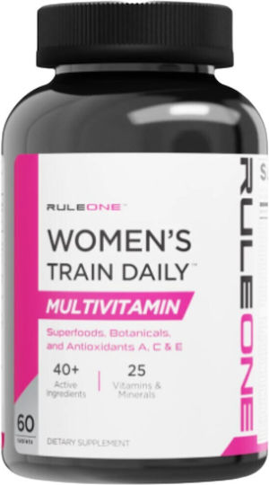 Rule1 Women's Train Daily Мултивитамин с Антиоксидантно действие 60 Таблетки