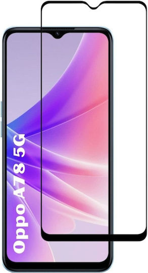 Screen Protector Oppo A78 4G Skyddar Innovation Sticlă Temperată Ultra HD 111D Protecție Instalare Ușoară Transparent Set Autocolant