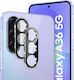 2x Γυαλί Κάμερα Erbord Samsung Galaxy A36 5g Μαύρο