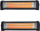 Set 2 Lămpi de Avertizare Galbene 3 Led Foxmag24 Led 12-24v 36w Lămpi Stroboscopice 9 Funcții Montare pe Grilă și Plafon