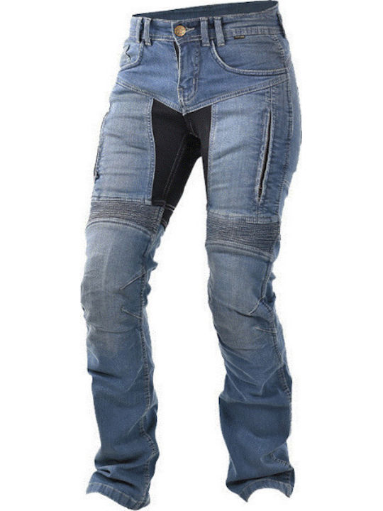 Γυναικείο Παντελόνι Μηχανής Trilobite 661 Parado Regular Fit Blue