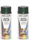 Package 2 X Dacia Dragon Green Metallic Auto Spray Paint Dupli-color 350 Ml