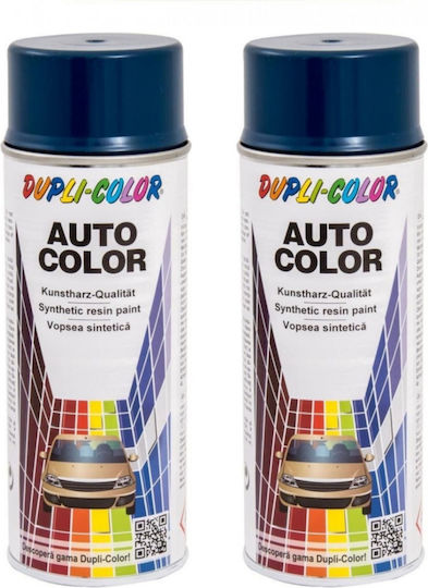 Package 2 X Dacia Capri Blue Auto Spray Paint Dupli-color 350 Ml