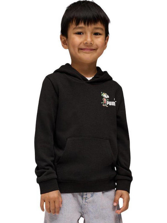 Kids Sweatshirt with Hood Black Hoodie Hoodie