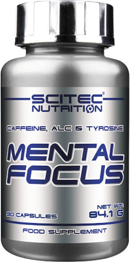 Scitec Nutrition Mental Focus Συμπλήρωμα για την Μνήμη & τη Συγκέντρωση 90 κάψουλες