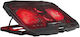 Rampage Cooling Pad για Laptop έως 15.6" με 4 Ανεμιστήρες (WEN-NB-RMPG-009)