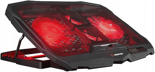 Rampage Cooling Pad για Laptop έως 15.6" με 4 Ανεμιστήρες (WEN-NB-RMPG-009)