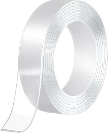 Bandă Adezivă Dublă Față-Verso Transparentă 1mx30mm