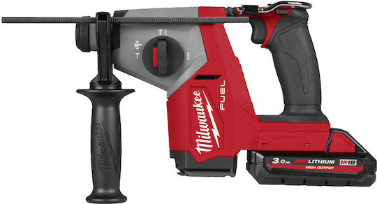 Milwaukee M18 Fhac16302x Σκαπτικό Πιστολέτο Μπαταρίας Brushless 2x3Ah με Υποδοχή SDS Plus 4933498584