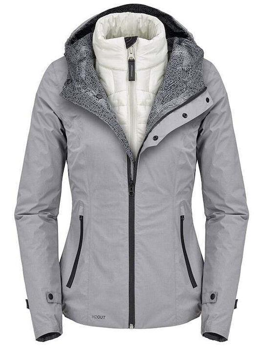 Spidi Rain Winter Damen Motorradjacke Wasserdicht Gray