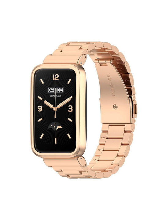 Armband Rostfreier Stahl Rose Gold (Smart Band 7 Pro)