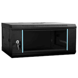 vidaXL Wandmontiert Rack-Schrank 60x35x28cm Sch...