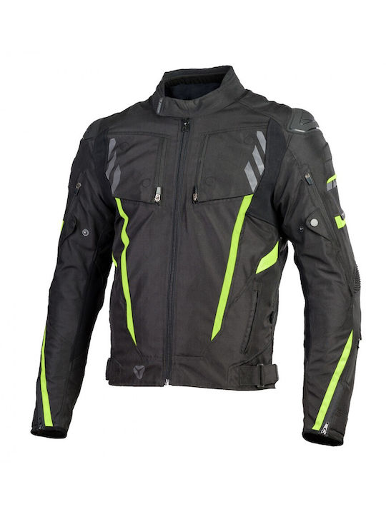 Seca Avatar Ii Winter Herren Motorradjacke Fluo Yellow