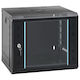 vidaXL Wall Mounted Rack Cabinet 53x45x45cm Bla...