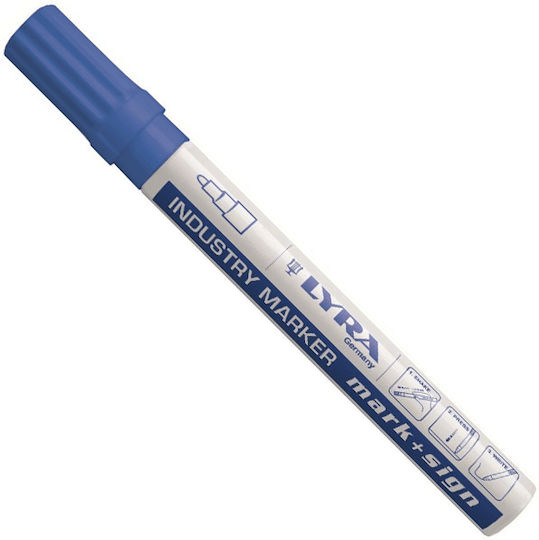 Lyra Permanent Marker 4mm Blue