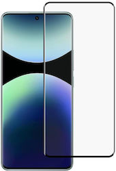 Xiaomi Redmi Note 14 Pro+ 5g Full Glue 9h Hd 3d Curved Edge Tempered Glass Film Black