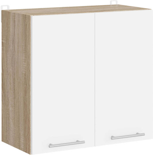 Sonoma Oak, White 60x30x58бр