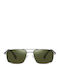Moscow Mule Unisex Ochelari de soare cu Argintiu Cadru și Verde Polarized Lentilă MM/15104/4-Carbon-Green-Superyacht