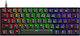 SpeedLink ATMOS RGB Rainbow Gaming Tastatură Mecanică 60% cu Custom Brown comutatoare și iluminare RGB (Engleză US)