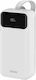 Savio BA-11 Power Bank 30000mAh με 2 Θύρες USB-A και 2 Θύρες USB-C Power Delivery / Quick Charge 3.0 Λευκό