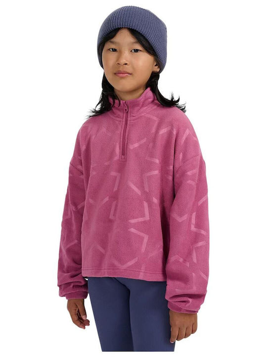 Fleece Kids Sweatshirt Pink