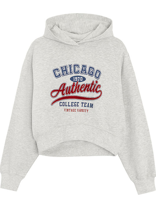 Kinder-Sweatshirt mit Kapuze Gray