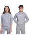 Kids Sweatshirt with Hood and Pockets Grey Heather