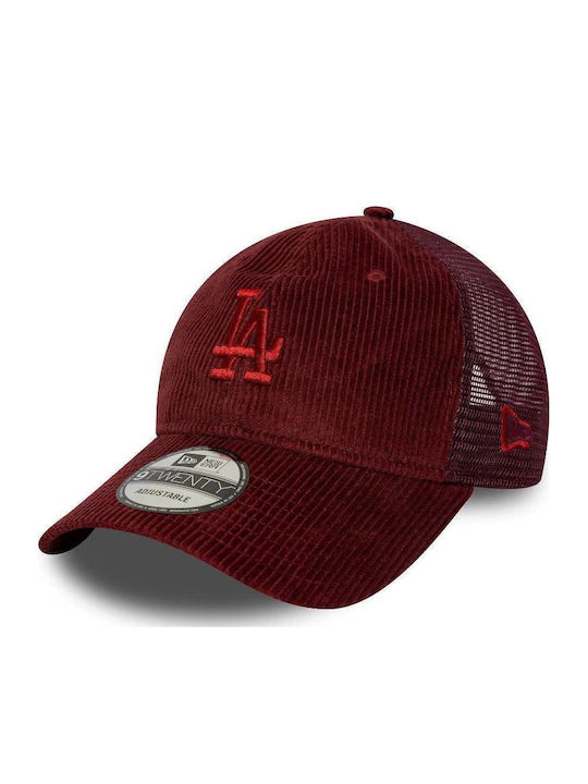 New Era Cord 9twenty Trucker Jockey Red 60691099