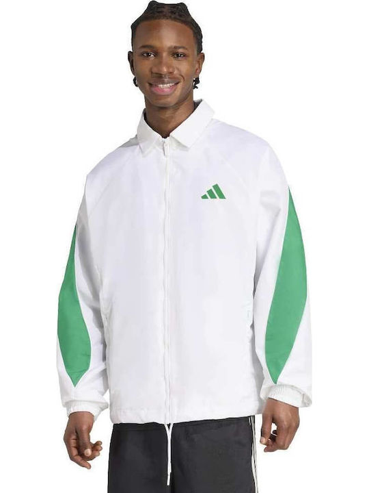adidas Αθλητικό Μπουφάν White