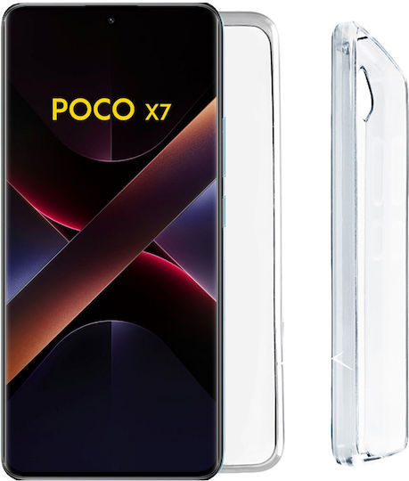 Volte-Tel Slimcolor Air Back Cover Σιλικόνης Διάφανο (Redmi Note 14 Pro 5G / Poco X7)