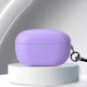 Sony Wf-1000xm5 Oily Leather Split Earphone Case Lilac